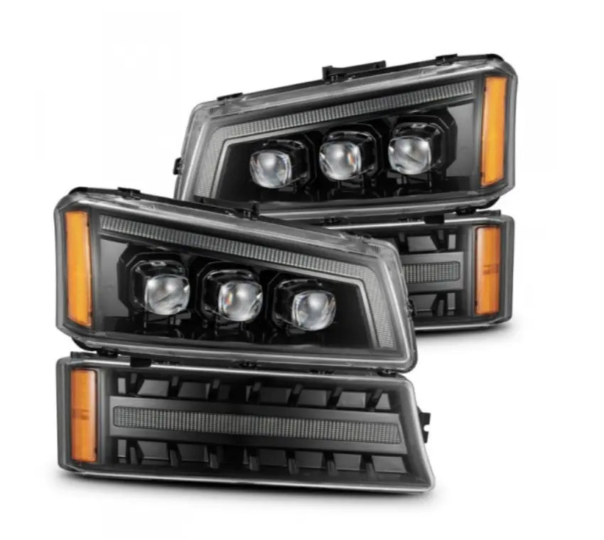Product image 1 showing the AlphaRex headlights identified as ARX880254.