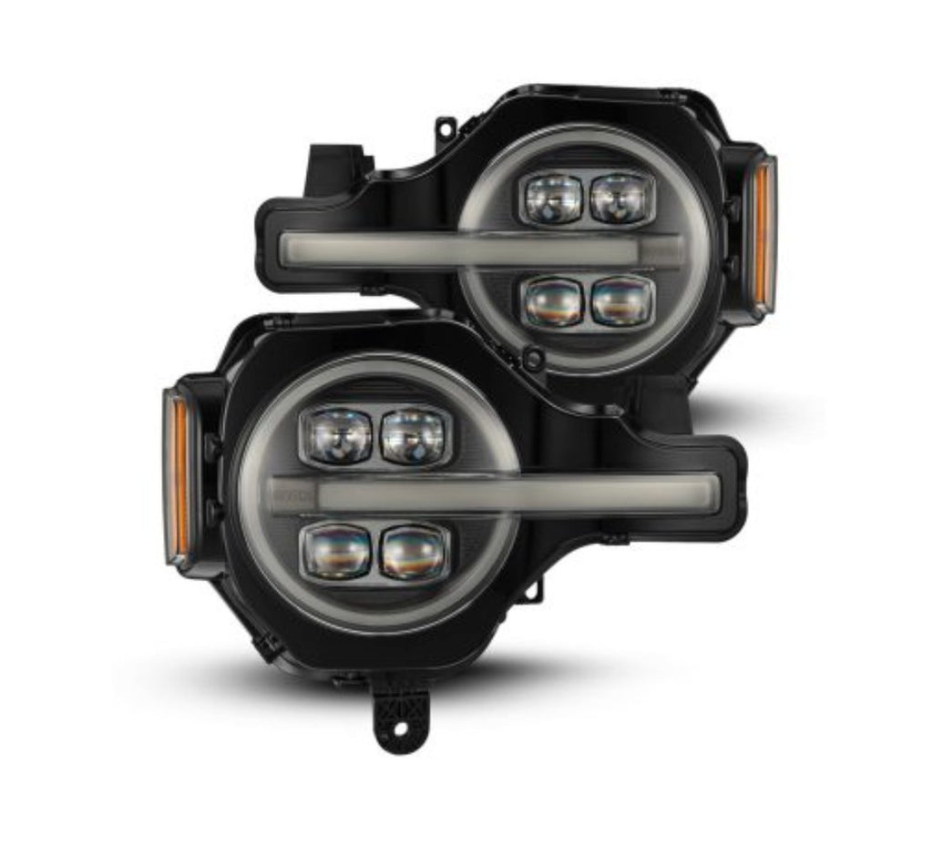 Product image 1 showing the AlphaRex headlights identified as ARX880260.