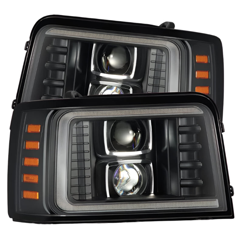 Product image 1 showing the AlphaRex headlights identified as ARX880268.