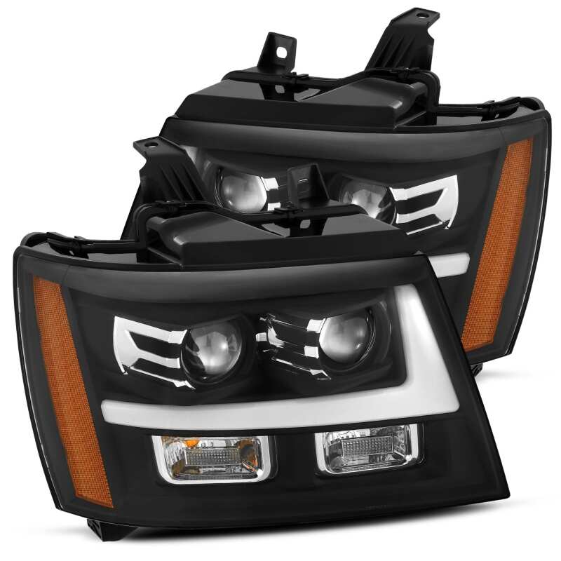 Product image 1 showing the AlphaRex headlights identified as ARX880297.