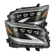 Load image into Gallery viewer, AlphaRex 14-19 Lexus GX 460 NOVA LED Projector Headlights Plank Style Black w/Activ Light/Seq Signal - AlphaRex 880300