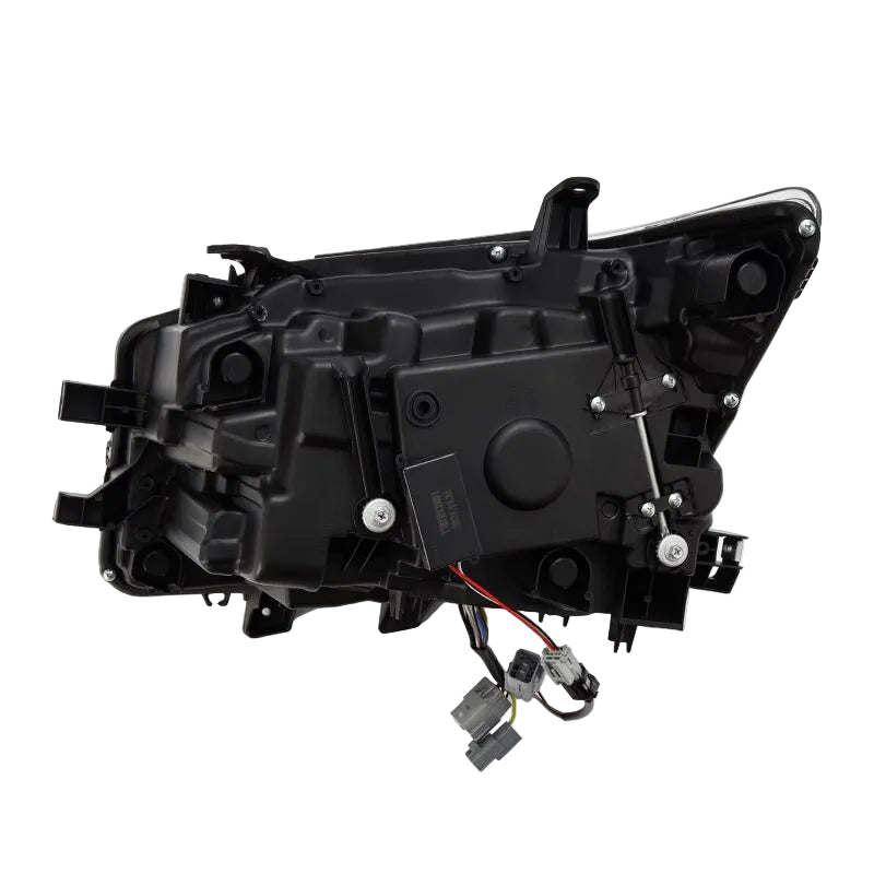 AlphaRex 14-19 Lexus GX 460 NOVA LED Projector Headlights Plank Style Black w/Activ Light/Seq Signal - AlphaRex 880300