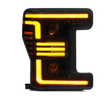 Load image into Gallery viewer, AlphaRex 17-19 Ford F-250/350/450/550 Super Duty PRO-Series Proj Headlights Alpha-Bk w/SS &amp; DRL - AlphaRex 880320