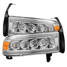 Load image into Gallery viewer, AlphaRex 94-01 Dodge Ram 1500 NOVA LED Headlights Chrome w/ Activ. Light Seq. Signal and SB DRL - AlphaRex 880351