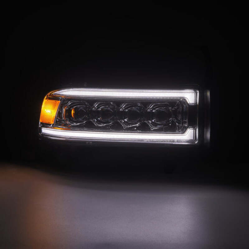 AlphaRex 94-01 Dodge Ram 1500 NOVA LED Headlights Chrome w/ Activ. Light Seq. Signal and SB DRL - AlphaRex 880351