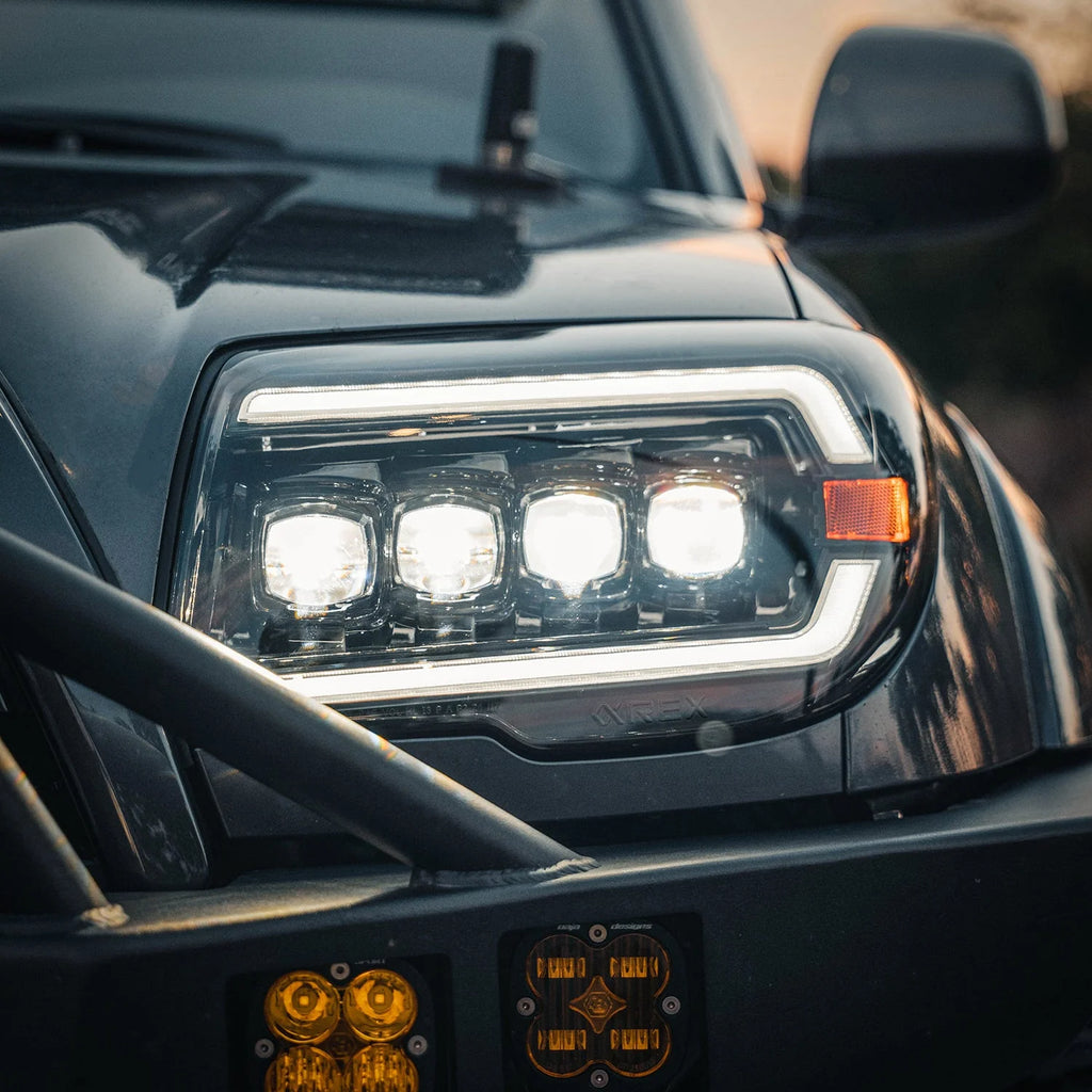 Product image 3 showing the AlphaRex headlights identified as ARX880371.