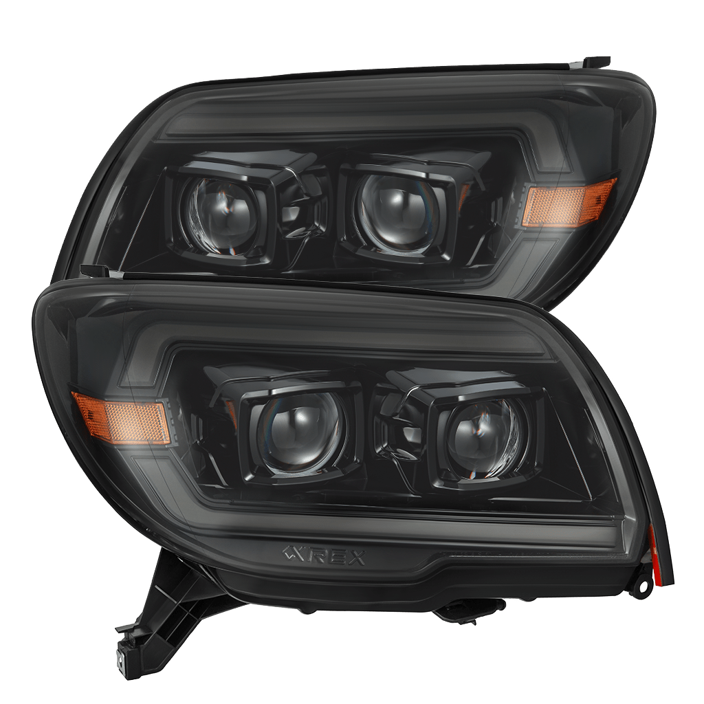 Product image 1 showing the AlphaRex headlights identified as ARX880374.