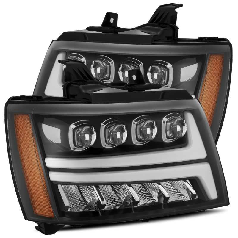 Product image 1 showing the AlphaRex headlights identified as ARX880376.