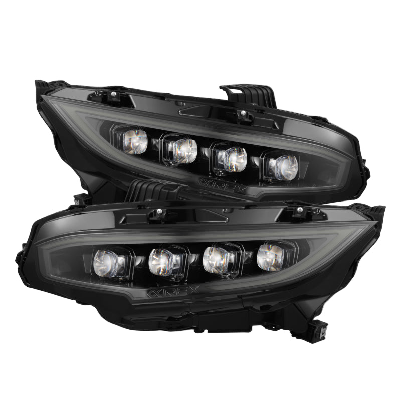 Product image 1 showing the AlphaRex headlights identified as ARX880492.