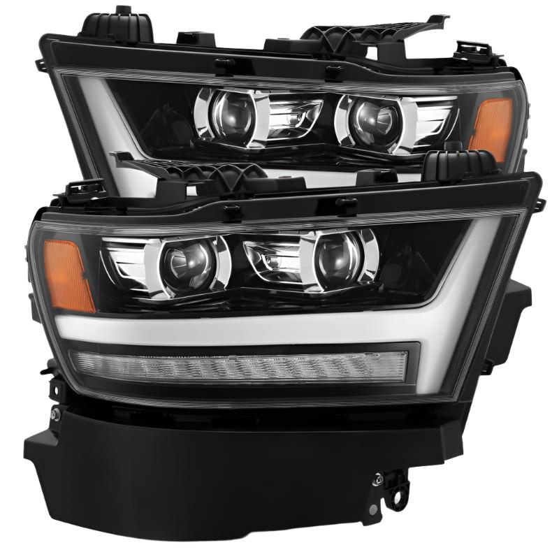 Product image 1 showing the AlphaRex headlights identified as ARX880513.