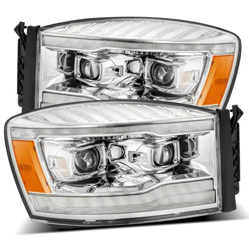 Product image 1 showing the AlphaRex headlights identified as ARX880531.