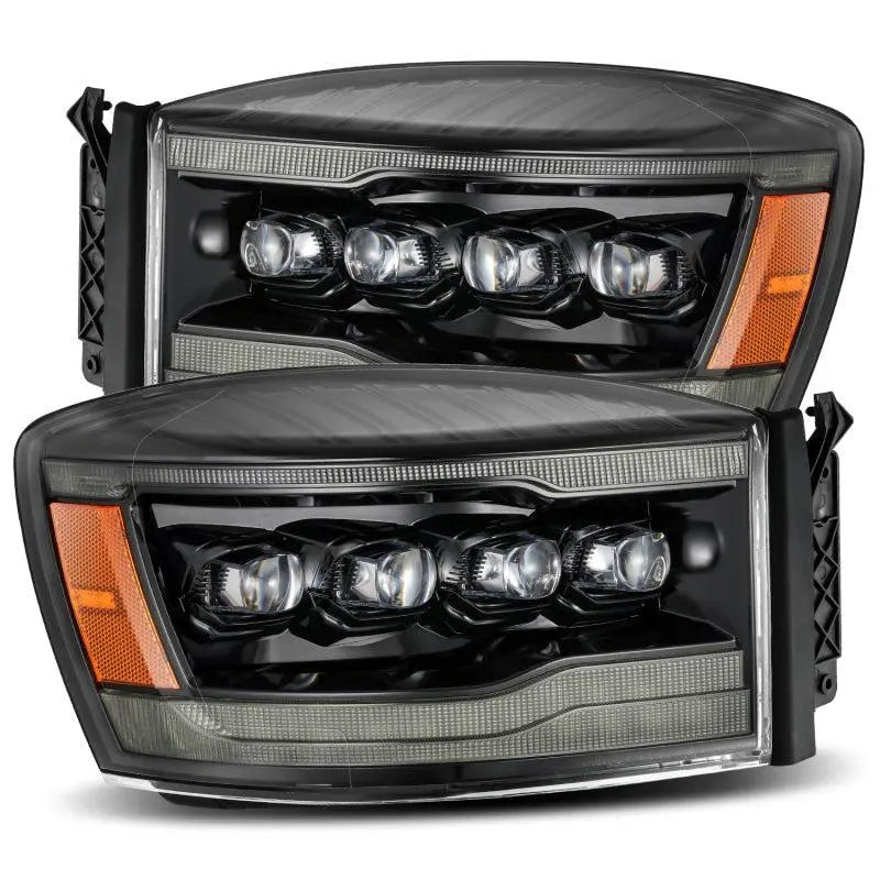 Product image 1 showing the AlphaRex headlights identified as ARX880538.