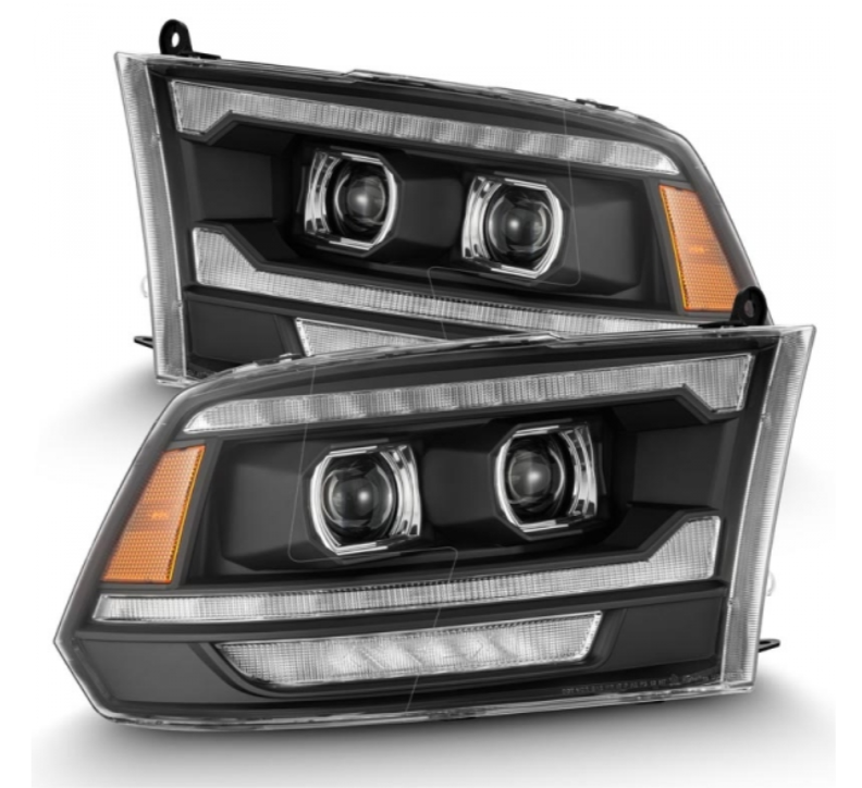 Product image 1 showing the AlphaRex headlights identified as ARX880561.