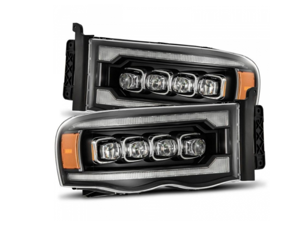 Product image 1 showing the AlphaRex headlights identified as ARX880564.