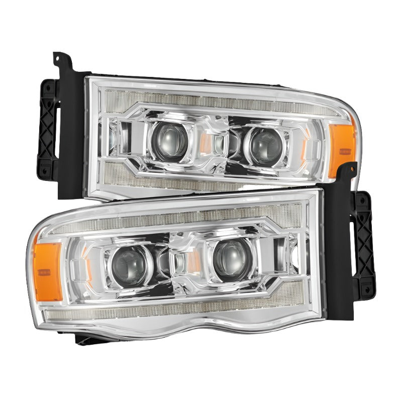 Product image 1 showing the AlphaRex headlights identified as ARX880568.