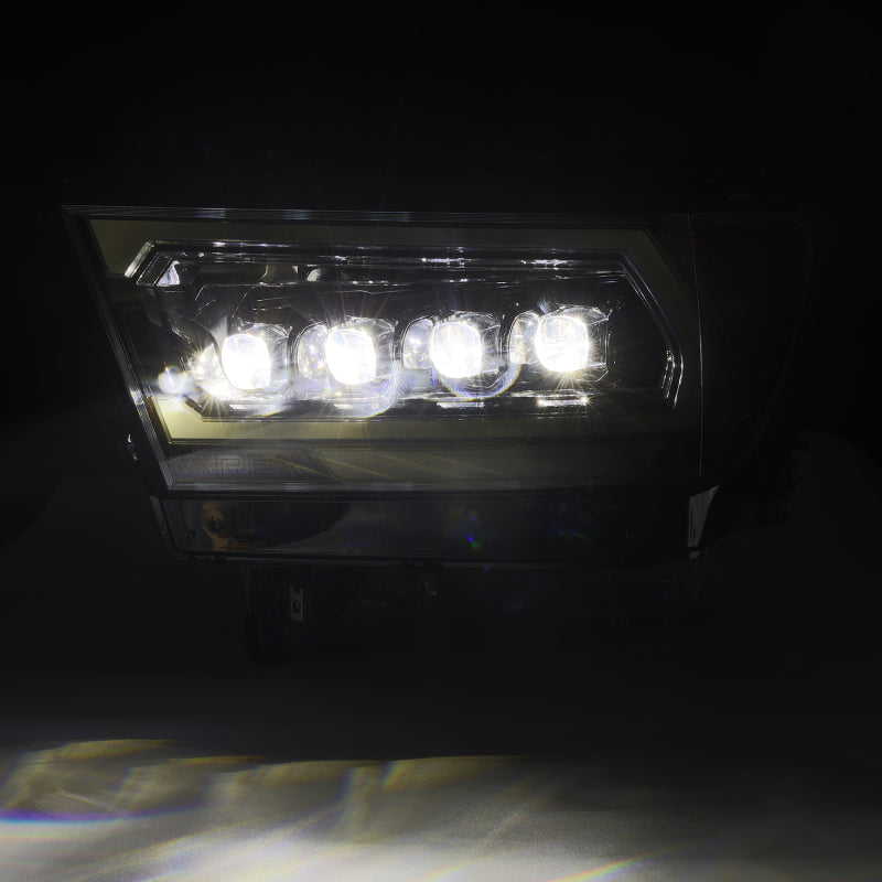 Product image 2 showing the AlphaRex headlights identified as ARX880577.