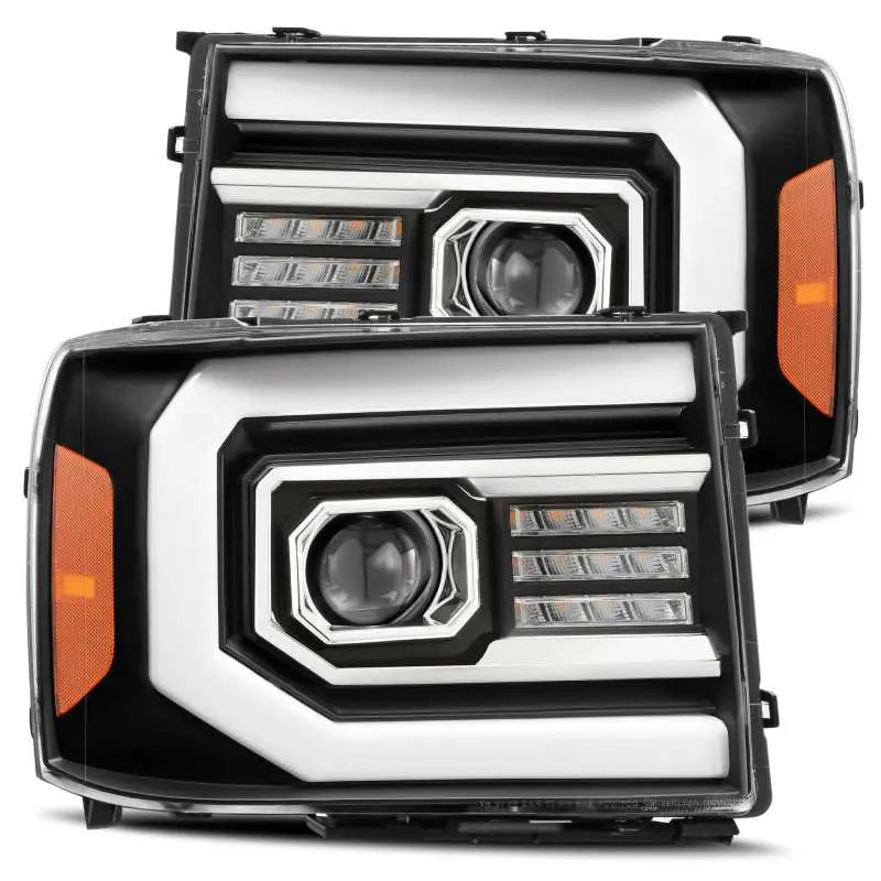 Product image 1 showing the AlphaRex headlights identified as ARX880606.
