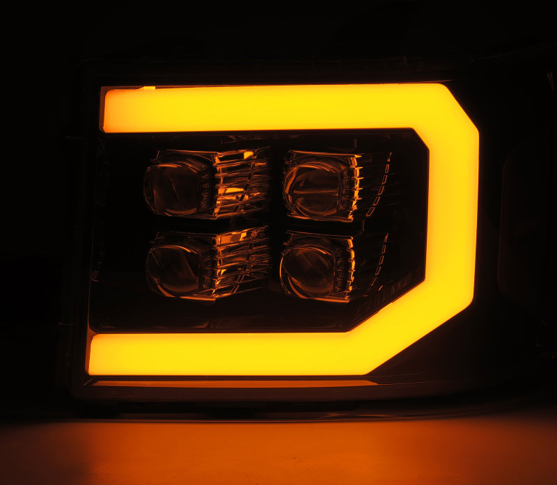 Product image 3 showing the AlphaRex headlights identified as ARX880607.