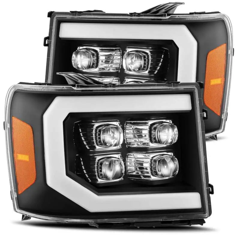 Product image 1 showing the AlphaRex headlights identified as ARX880609.