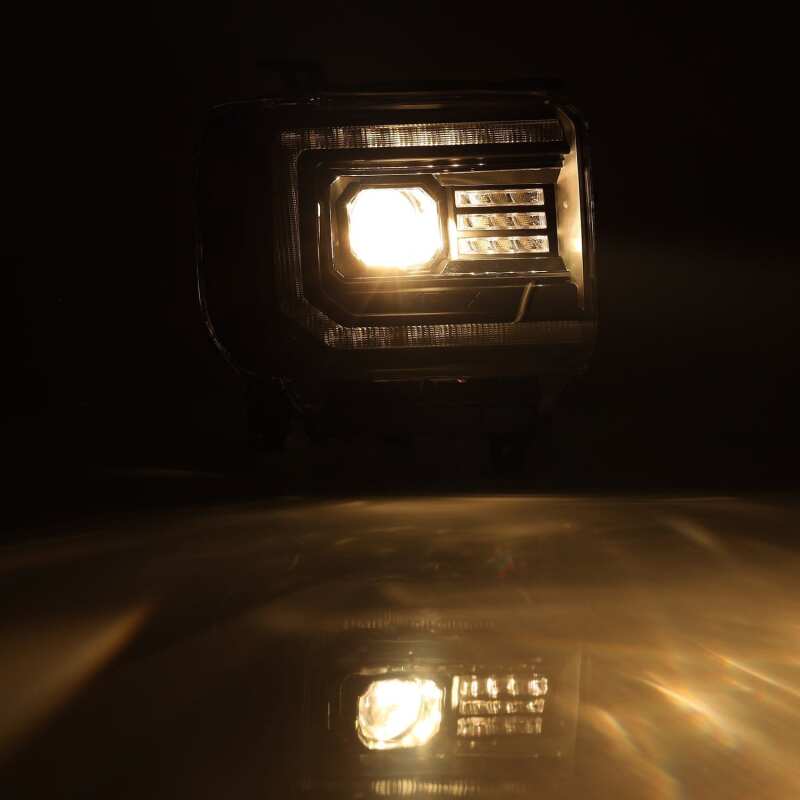 Product image 4 showing the AlphaRex headlights identified as ARX880612.