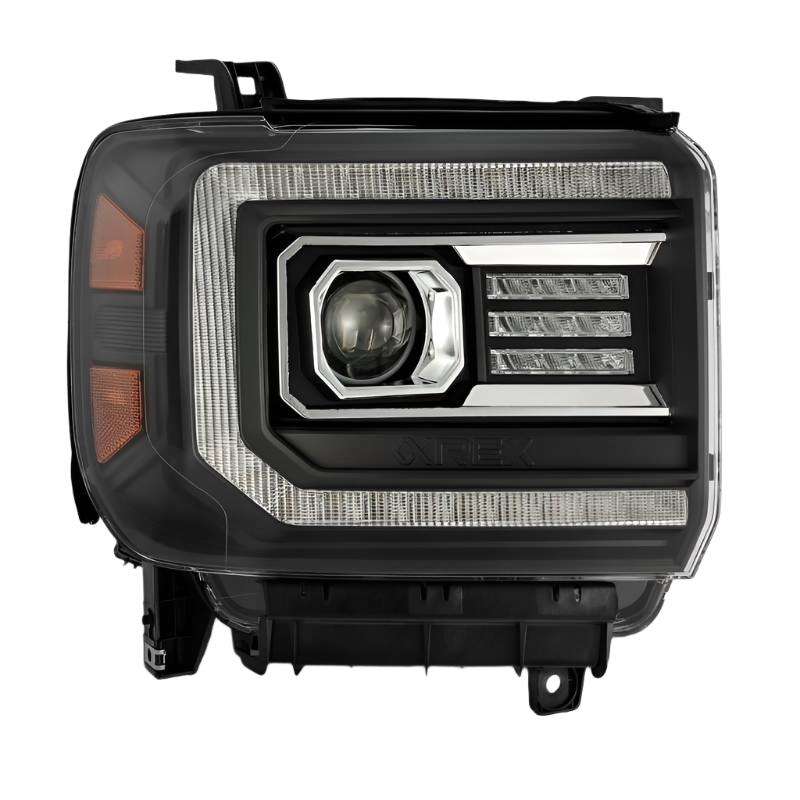 Product image 3 showing the AlphaRex headlights identified as ARX880613.