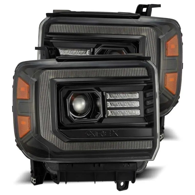 Product image 1 showing the AlphaRex headlights identified as ARX880614.