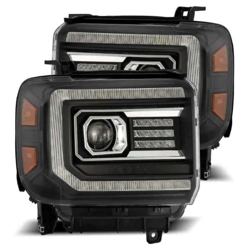 Product image 1 showing the AlphaRex headlights identified as ARX880615.