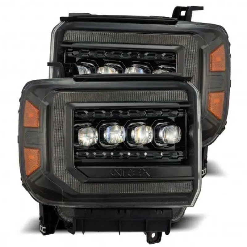 Product image 1 showing the AlphaRex headlights identified as ARX880616.
