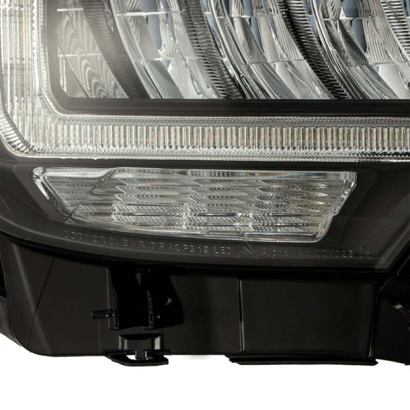 AlphaRex 16-23 Toyota Tacoma LUXX-Series LED Crystal Headlights - Alpha-Black - AlphaRex 880702