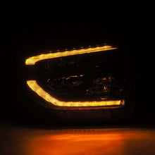 Load image into Gallery viewer, AlphaRex 14-21 Toyota Tundra MK II LUXX Series Crystal Headlights Alpha Black - AlphaRex 880830