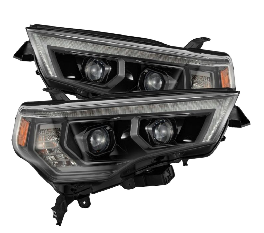 Product image 1 showing the AlphaRex headlights identified as ARX880849.