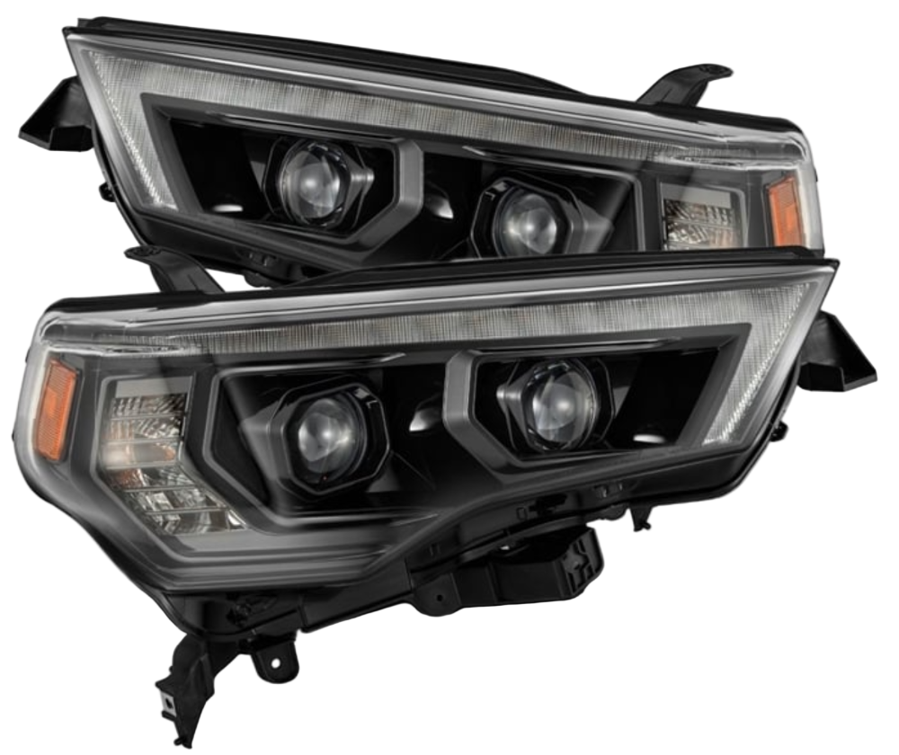 Product image 1 showing the AlphaRex headlights identified as ARX880850.