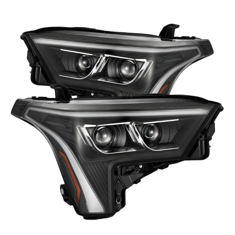 Product image 1 showing the AlphaRex headlights identified as ARX880874.
