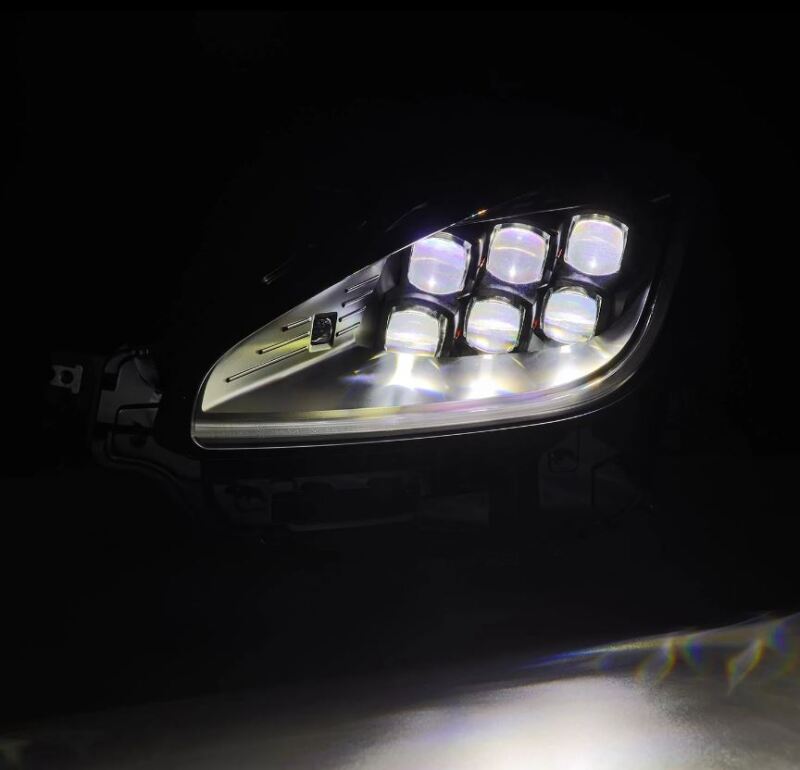 Product image 2 showing the AlphaRex headlights identified as ARX880876.