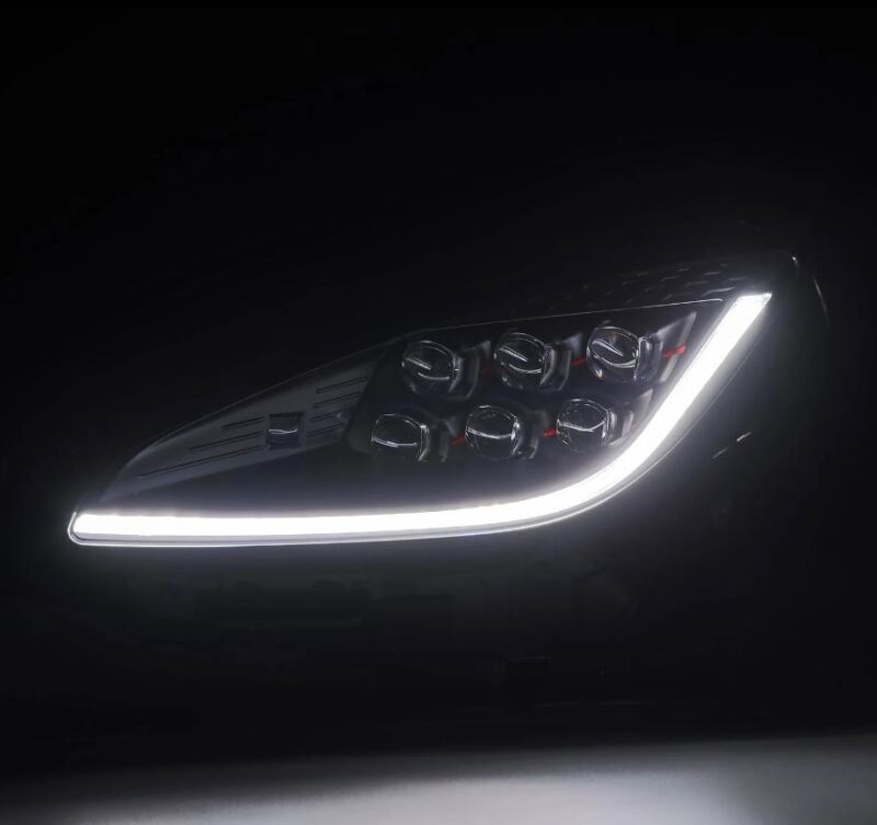 Product image 4 showing the AlphaRex headlights identified as ARX880876.