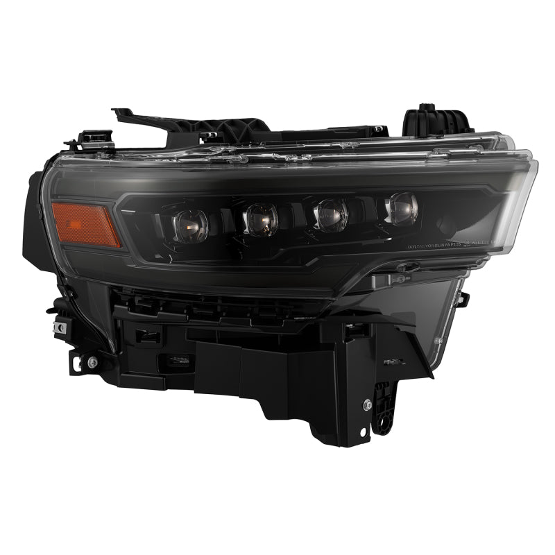 AlphaRex 25-26 Dodge Ram 1500 NOVA LED Proj Headlights- Alpha-Black w/Activ Lit/Seq Signal/Switchbk - AlphaRex 880890