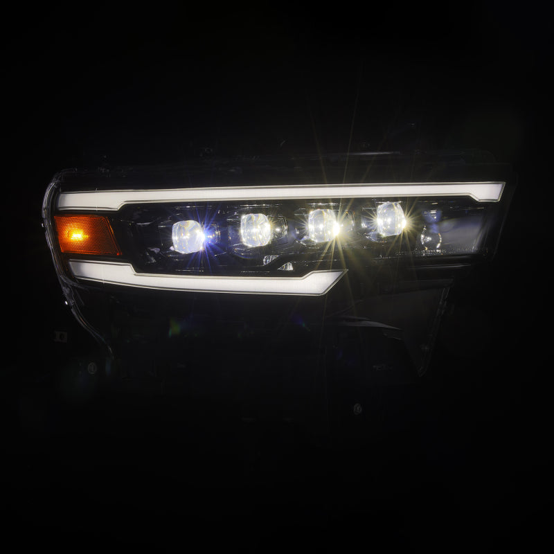 AlphaRex 25-26 Dodge Ram 1500 NOVA LED Proj Headlights- Alpha-Black w/Activ Lit/Seq Signal/Switchbk - AlphaRex 880890