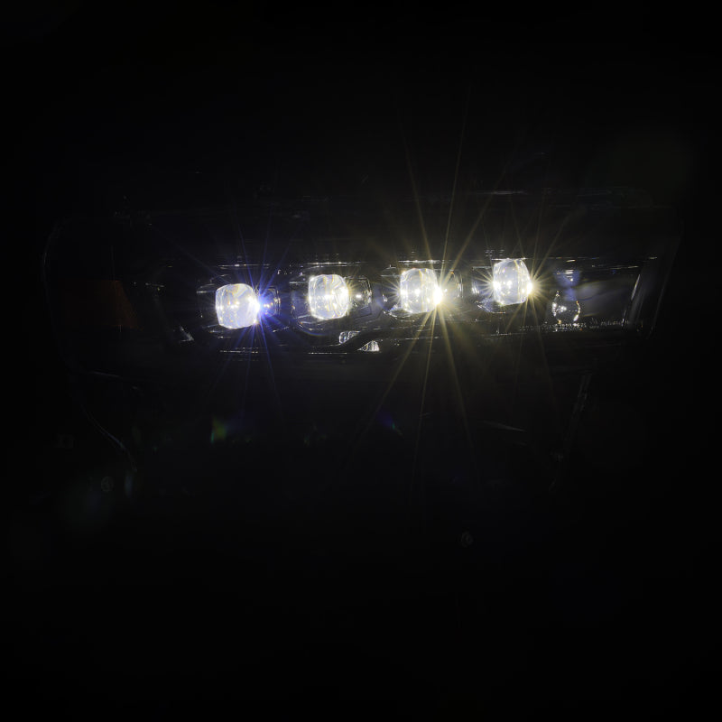 AlphaRex 25-26 Dodge Ram 1500 NOVA LED Proj Headlights- Alpha-Black w/Activ Lit/Seq Signal/Switchbk - AlphaRex 880890