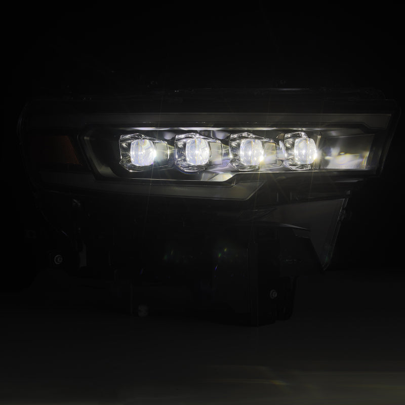 AlphaRex 25-26 Dodge Ram 1500 NOVA LED Proj Headlights- Black w/Activ Lit/ Seq Signal/Switchbk DRL - AlphaRex 880891
