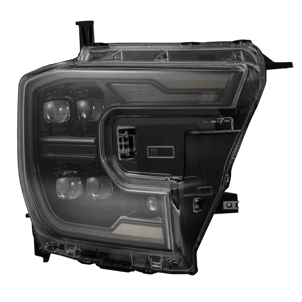 AlphaRex 24-26 Ford Ranger NOVA LED Proj Headlights Alpha Blk w/Activ Light/Seq Signal/Switchback - AlphaRex 880892