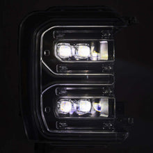 Load image into Gallery viewer, AlphaRex 23-26 Ford F-250 SD NOVA LED Proj Headlights Blk w/Activ Light/Seq Signal/Switchback - AlphaRex ARX880895