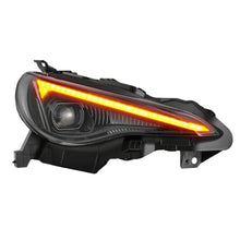 Load image into Gallery viewer, AlphaRex FR-S / Toyota 86 / Subaru BRZ LUXX LED Headlights - Alpha-Black - 880900 product view 3