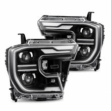 Load image into Gallery viewer, AlphaRex 24-26 Ford Ranger LUXX LED Proj Headlights Alpha Blk w/Activ Light/Seq Signal/Switchback - AlphaRex 880902