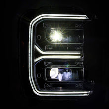 Load image into Gallery viewer, AlphaRex 880908 LUXX LED Projector Headlights for 2023-2026 Ford F-250/F-350 - Alpha-Black - AlphaRex ARX880908