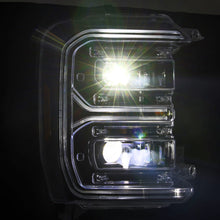 Load image into Gallery viewer, AlphaRex 880908 LUXX LED Projector Headlights for 2023-2026 Ford F-250/F-350 - Alpha-Black - AlphaRex ARX880908