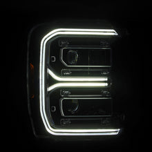 Load image into Gallery viewer, AlphaRex 880908 LUXX LED Projector Headlights for 2023-2026 Ford F-250/F-350 - Alpha-Black - AlphaRex ARX880908