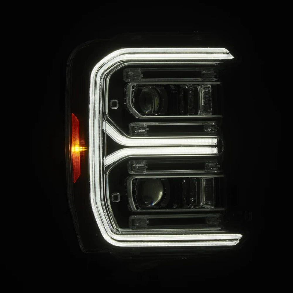 AlphaRex 2023-2026 Ford Super Duty LUXX LED Headlights - Chrome - 880910 product view 2