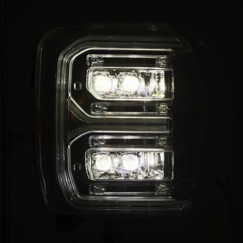 AlphaRex 2023-2026 Ford Super Duty NOVA LED Headlights - Chrome - 880911 product view 8