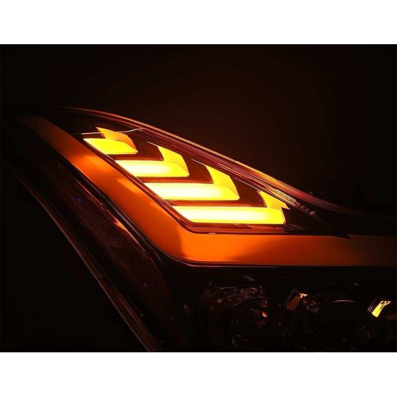 AlphaRex 881986 NOVA-Series MK II LED Projector Headlights 2008 2009 2010 2011 2012 2013 Infiniti G37 Coupe 2014 2015 Q60