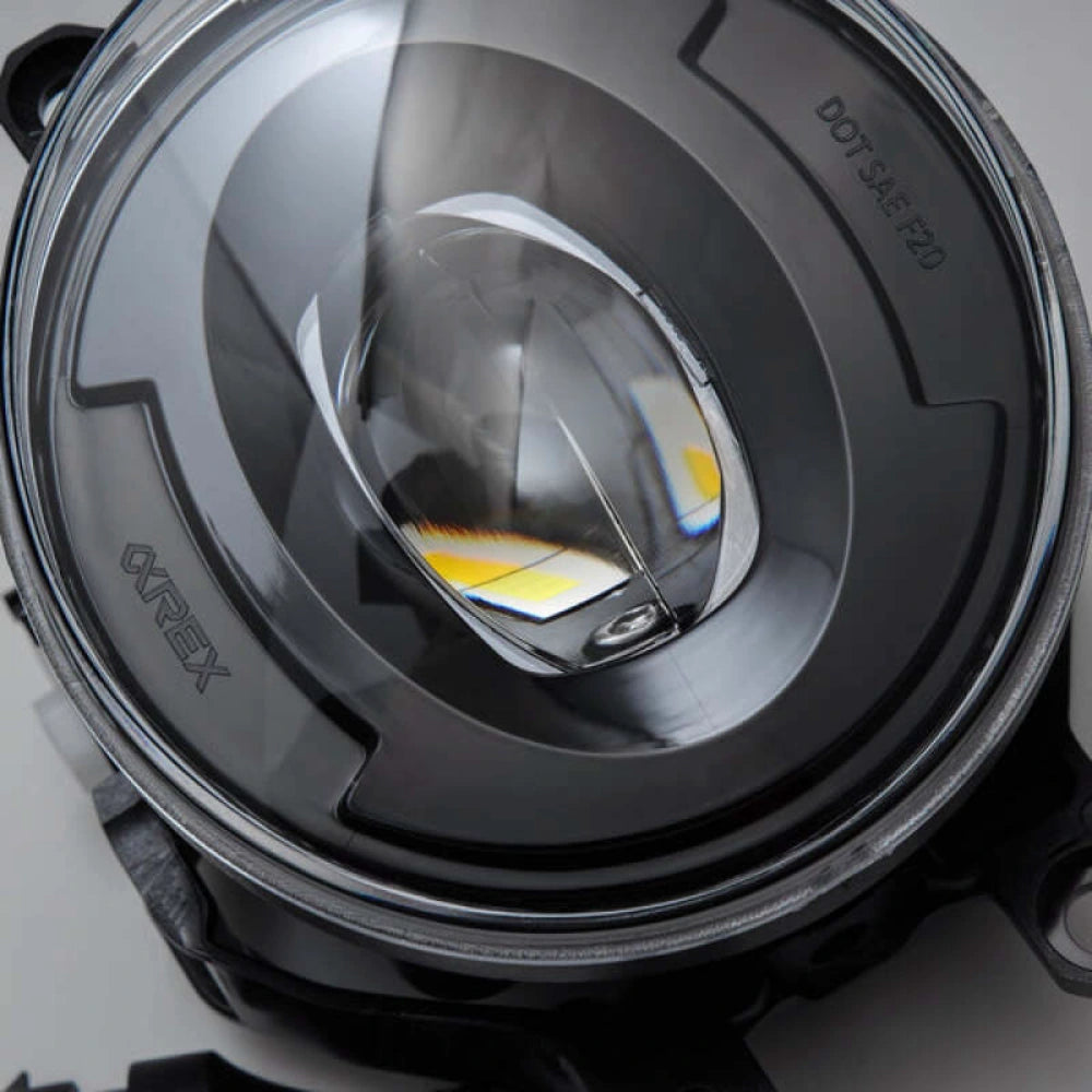 AlphaRex Universal Toyota/Lexus/Scion MKII DoubleTap LED Projector Fog Lights - White/Amber - AlphaRex 210023